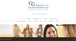 Desktop Screenshot of cg-personal.de